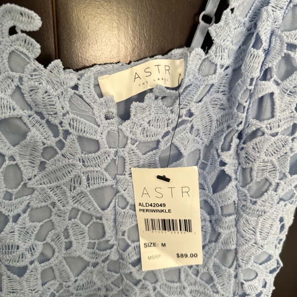 Astr the label blue sky lace dress - Picture 3 of 4